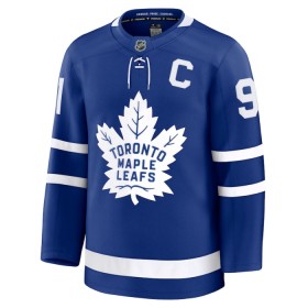 Män Ishockey Toronto Maple Leafs tröja Fanatics Premium John Tavares 2024-25 Blå Hemma